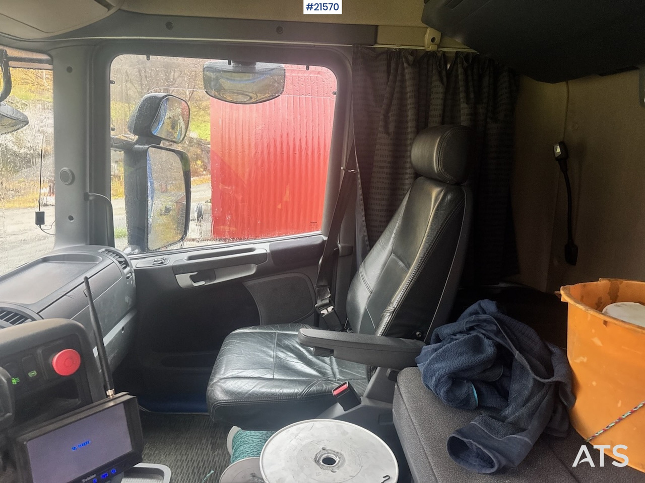 후크 리프트 트럭 Scania R500 Krokbil m/ Kasse : 사진 40
