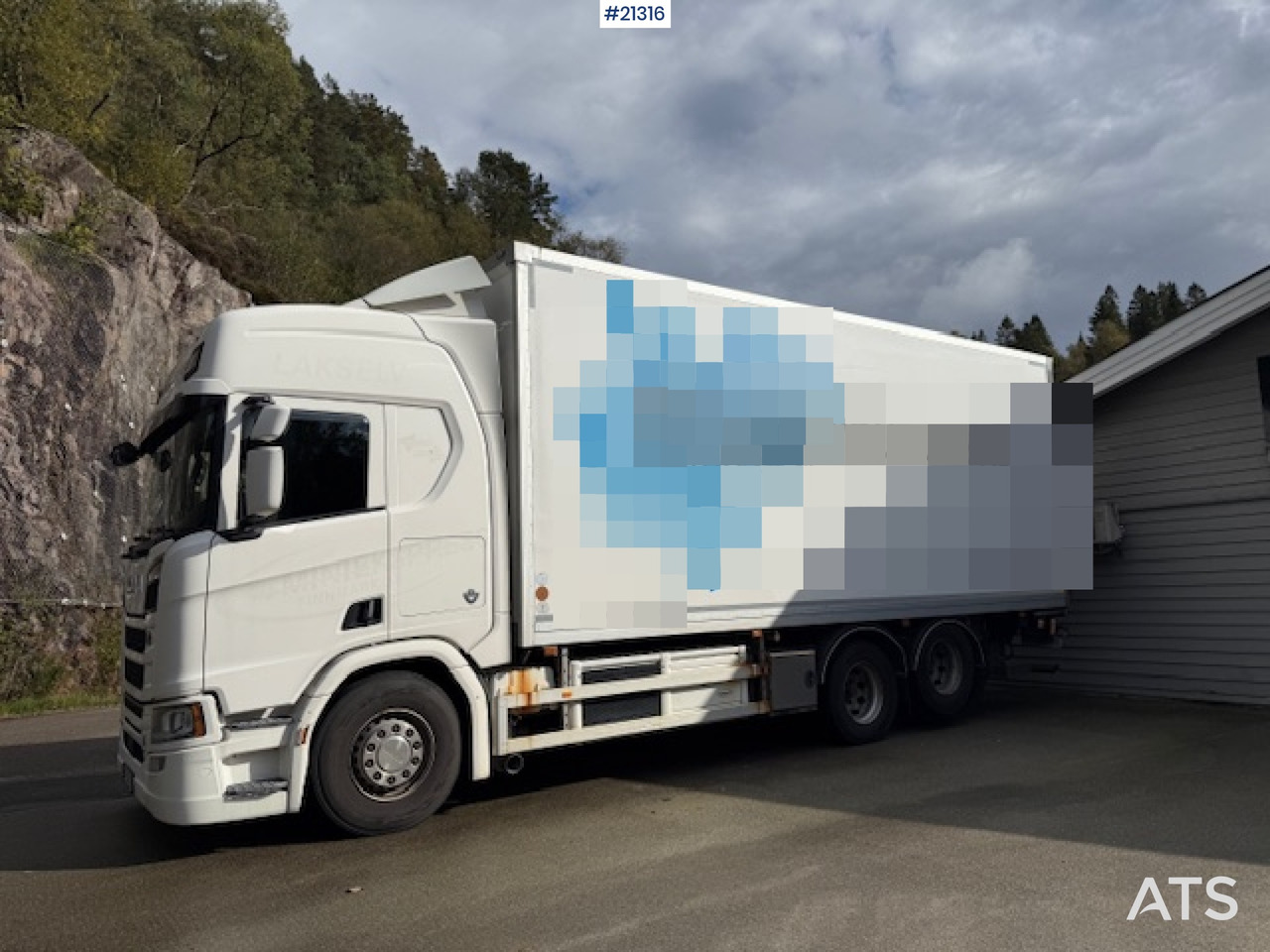Scania R520 - 박스 트럭 : 사진 1 Scania R520 - 박스 트럭 : 사진 1