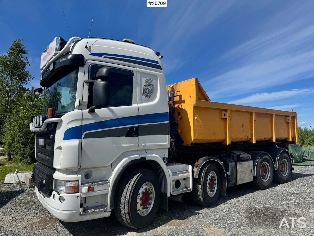 Scania R560 - 후크 리프트 트럭 : 사진 2 Scania R560 - 후크 리프트 트럭 : 사진 2
