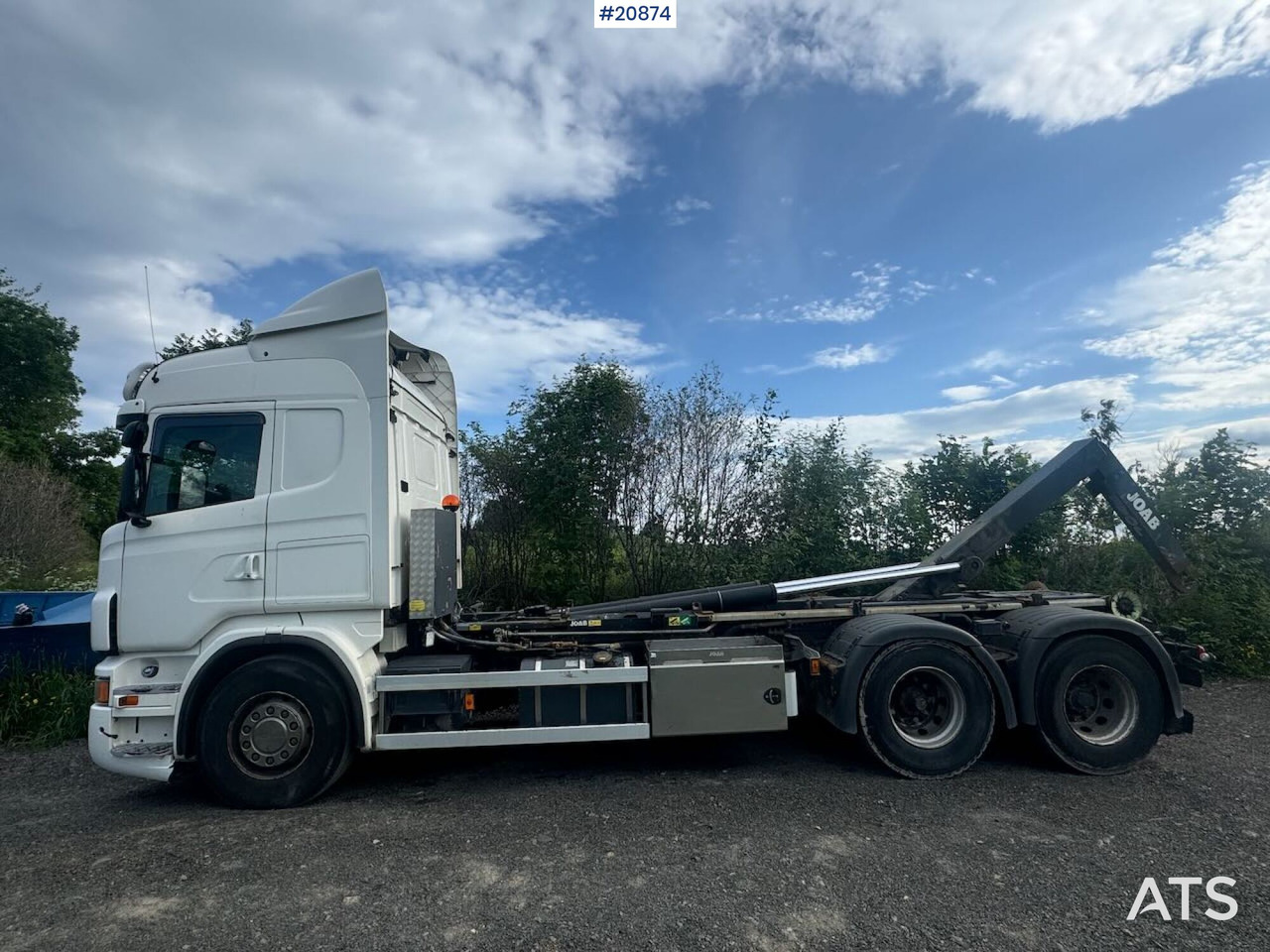 Scania R560 - 후크 리프트 트럭 : 사진 1 Scania R560 - 후크 리프트 트럭 : 사진 1