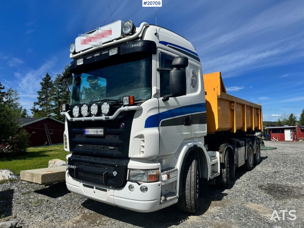 Scania R560 - 후크 리프트 트럭 : 사진 1 Scania R560 - 후크 리프트 트럭 : 사진 1