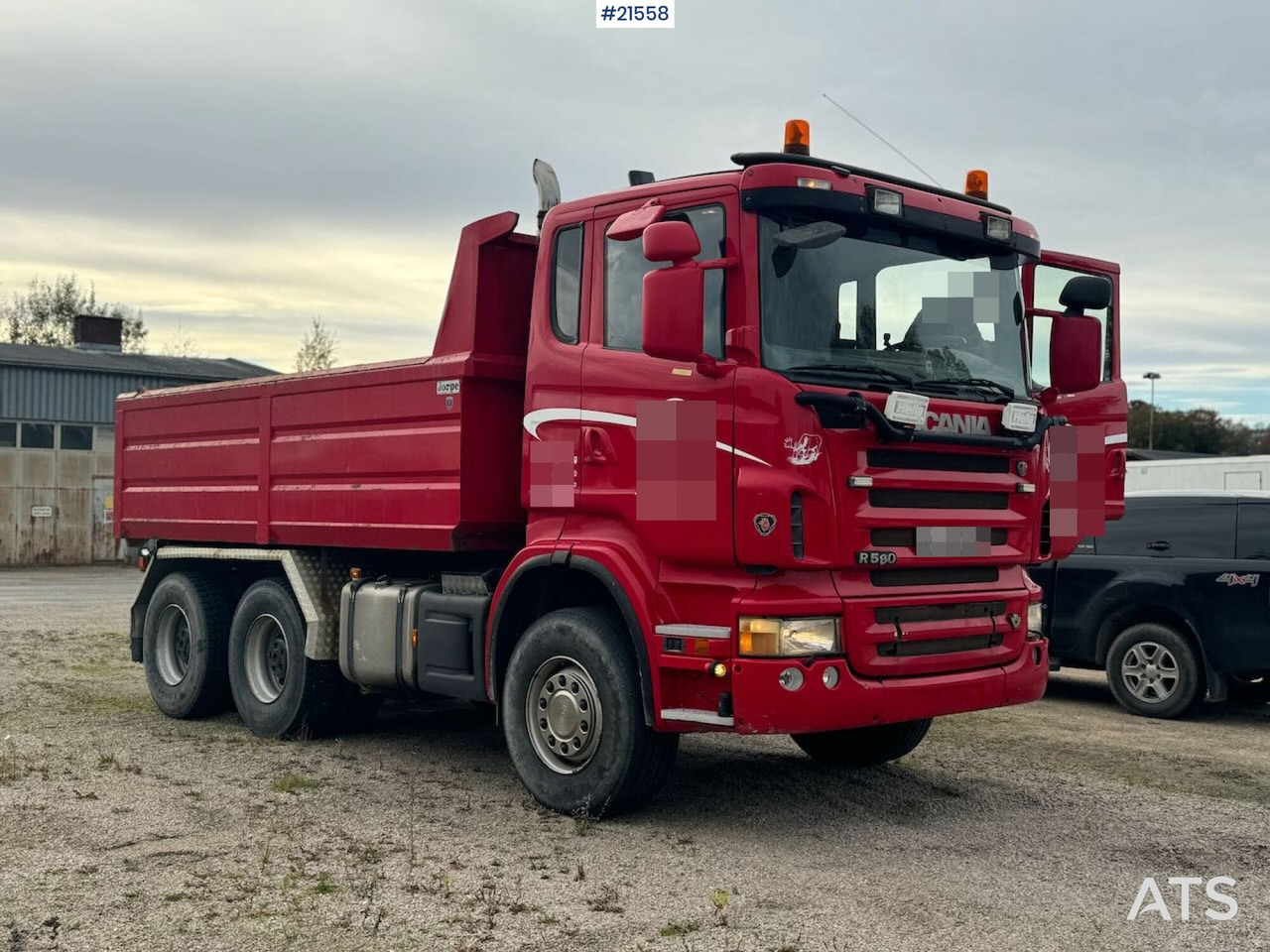 Scania R580 - 덤프트럭 : 사진 3 Scania R580 - 덤프트럭 : 사진 3