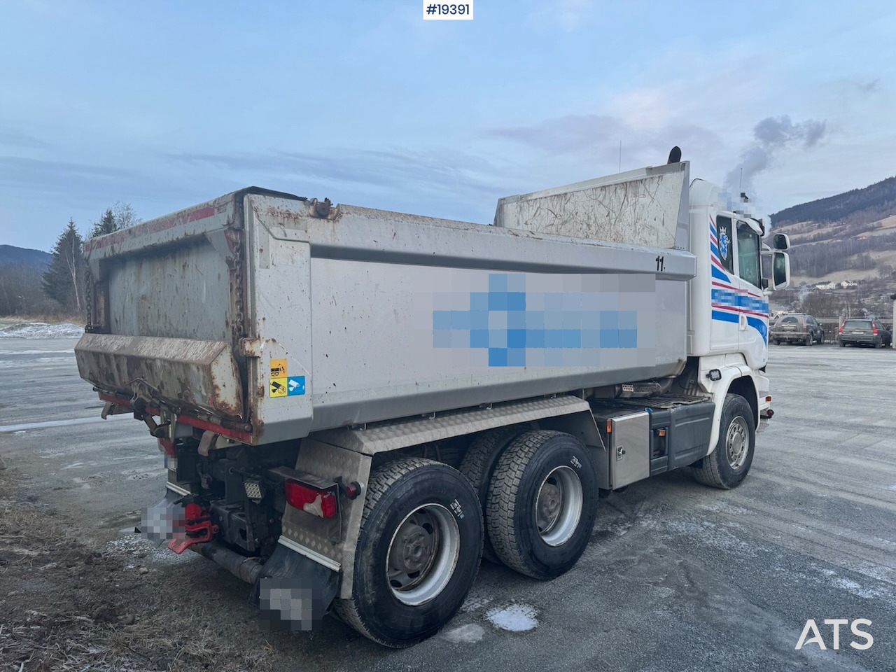 Scania R580 - 덤프트럭 : 사진 5 Scania R580 - 덤프트럭 : 사진 5