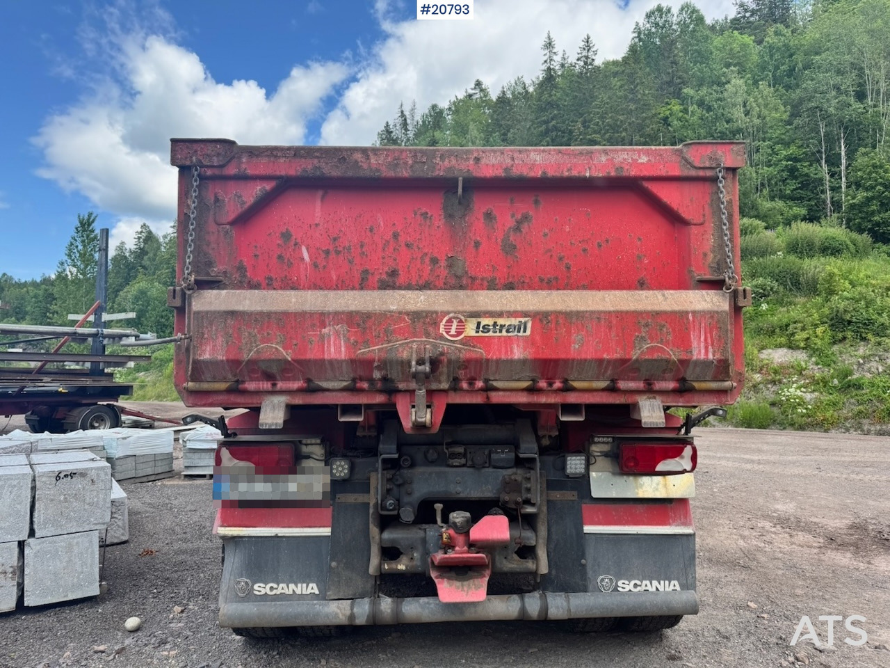 Scania R580 - 덤프트럭 : 사진 4 Scania R580 - 덤프트럭 : 사진 4