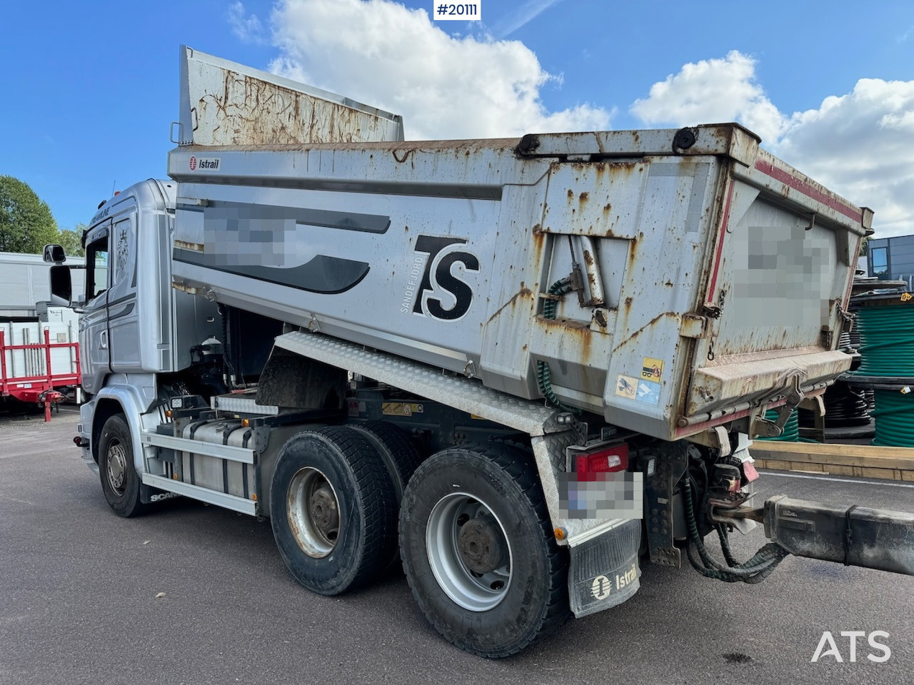 Scania R580 - 덤프트럭 : 사진 4 Scania R580 - 덤프트럭 : 사진 4