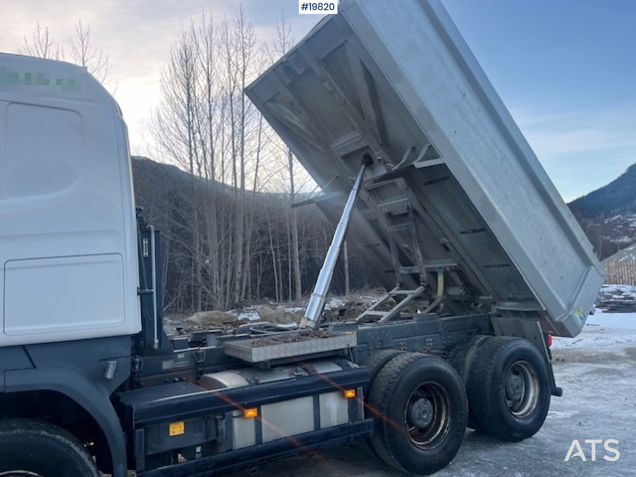 Scania R580 - 덤프트럭 : 사진 3 Scania R580 - 덤프트럭 : 사진 3