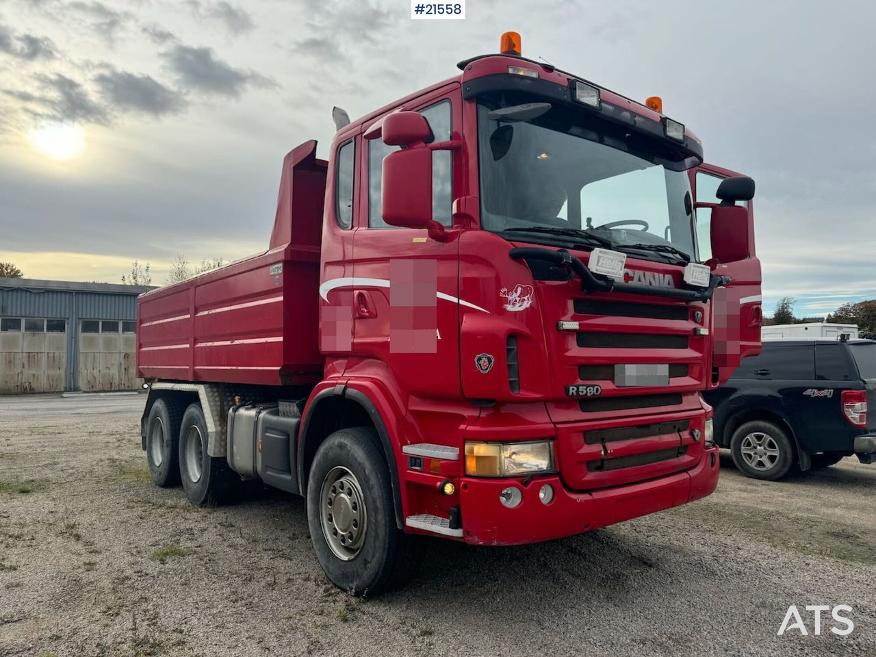 Scania R580 - 덤프트럭 : 사진 2 Scania R580 - 덤프트럭 : 사진 2