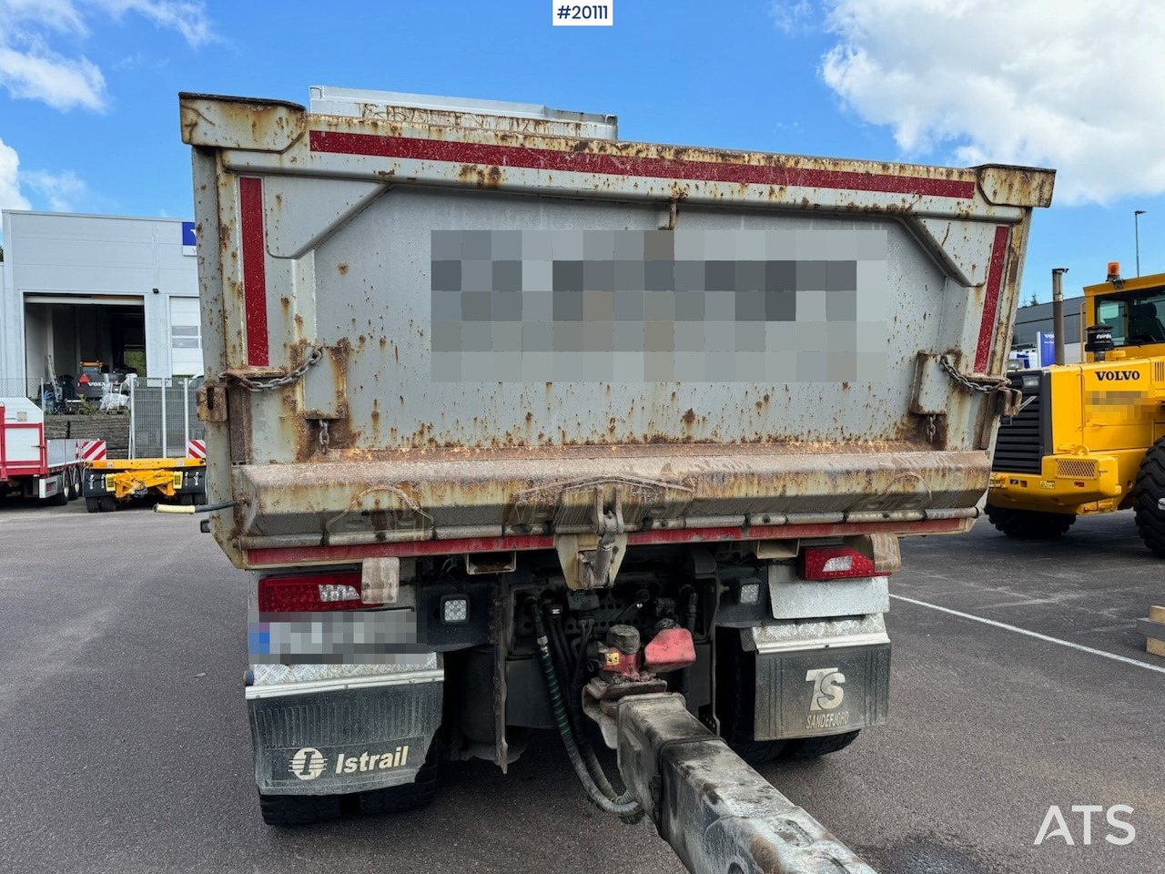 Scania R580 - 덤프트럭 : 사진 5 Scania R580 - 덤프트럭 : 사진 5