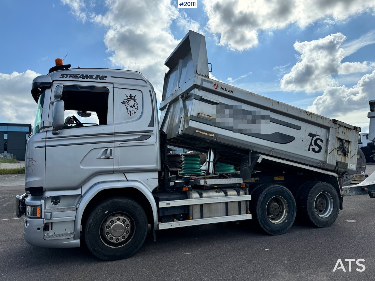 Scania R580 - 덤프트럭 : 사진 3 Scania R580 - 덤프트럭 : 사진 3