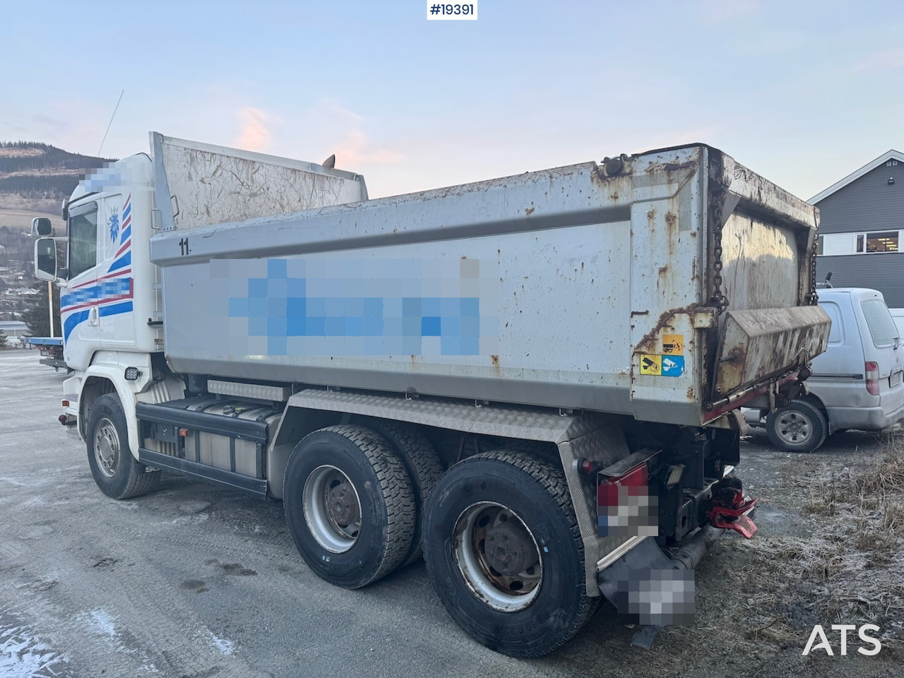 Scania R580 - 덤프트럭 : 사진 3 Scania R580 - 덤프트럭 : 사진 3