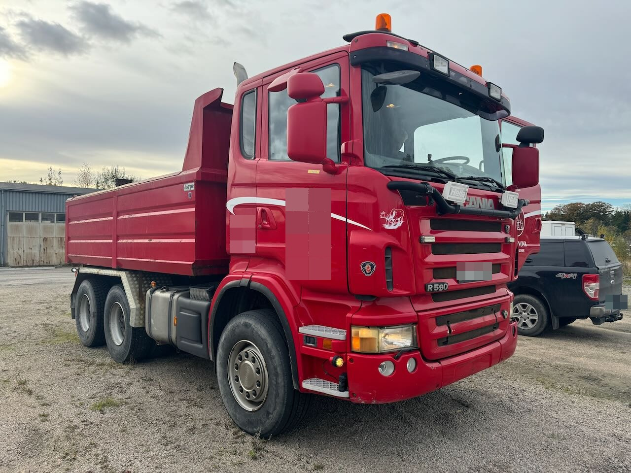 Scania R580 - 덤프트럭 : 사진 1 Scania R580 - 덤프트럭 : 사진 1