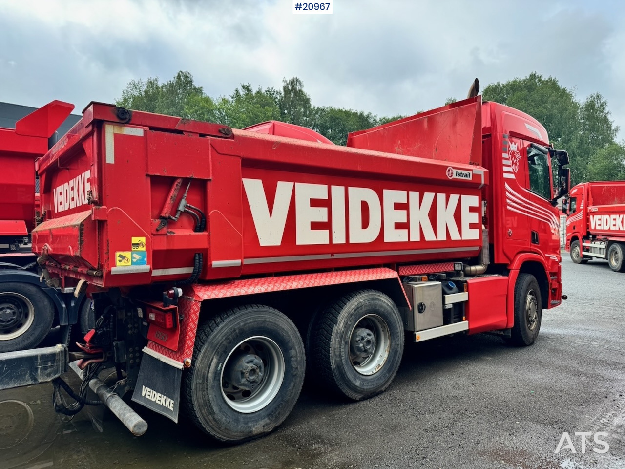 Scania R650 - 덤프트럭 : 사진 4 Scania R650 - 덤프트럭 : 사진 4