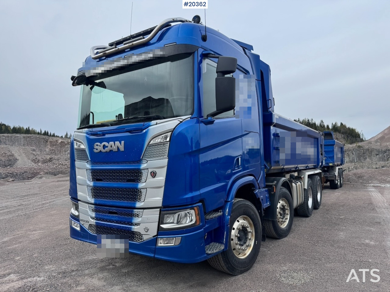Scania R650 - 덤프트럭 : 사진 2 Scania R650 - 덤프트럭 : 사진 2