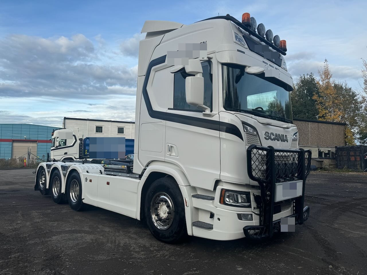 Scania R660 - 후크 리프트 트럭 : 사진 1 Scania R660 - 후크 리프트 트럭 : 사진 1