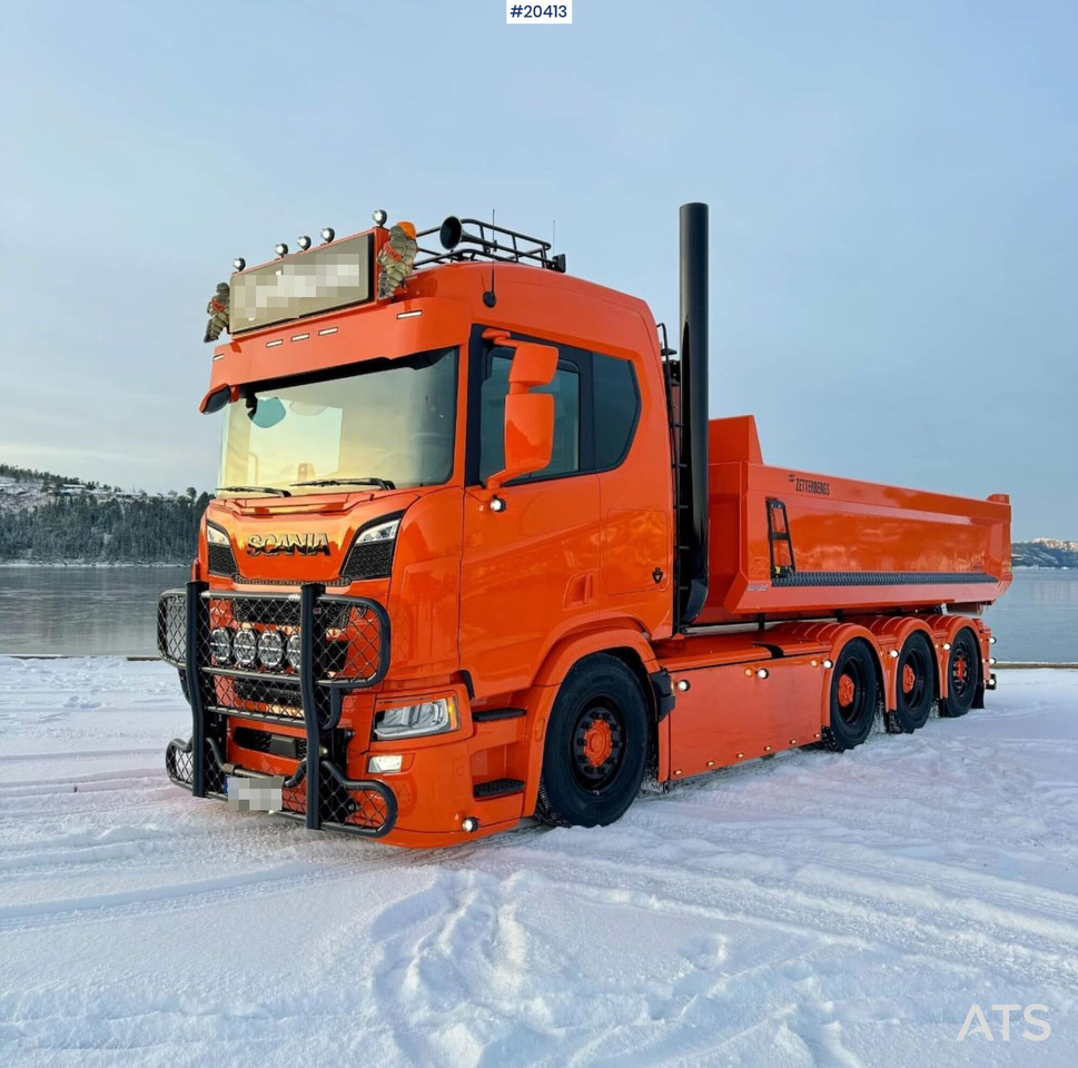 Scania R660 - 후크 리프트 트럭 : 사진 2 Scania R660 - 후크 리프트 트럭 : 사진 2