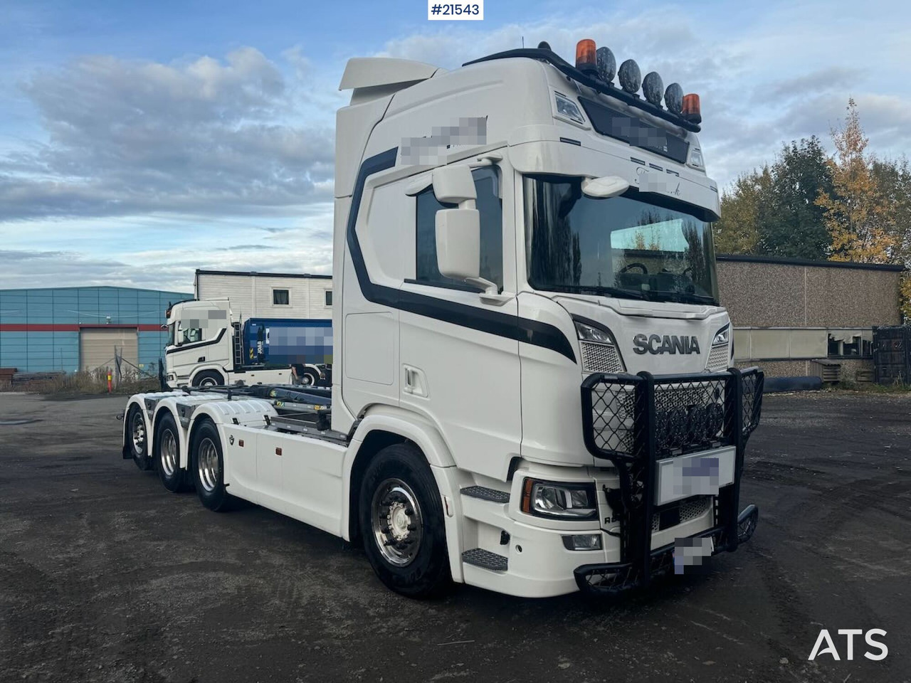 Scania R660 - 후크 리프트 트럭 : 사진 3 Scania R660 - 후크 리프트 트럭 : 사진 3