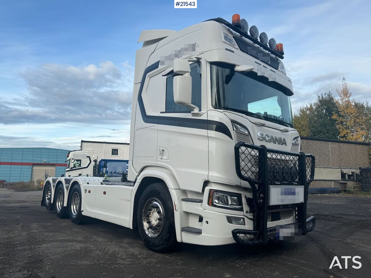 Scania R660 - 후크 리프트 트럭 : 사진 2 Scania R660 - 후크 리프트 트럭 : 사진 2