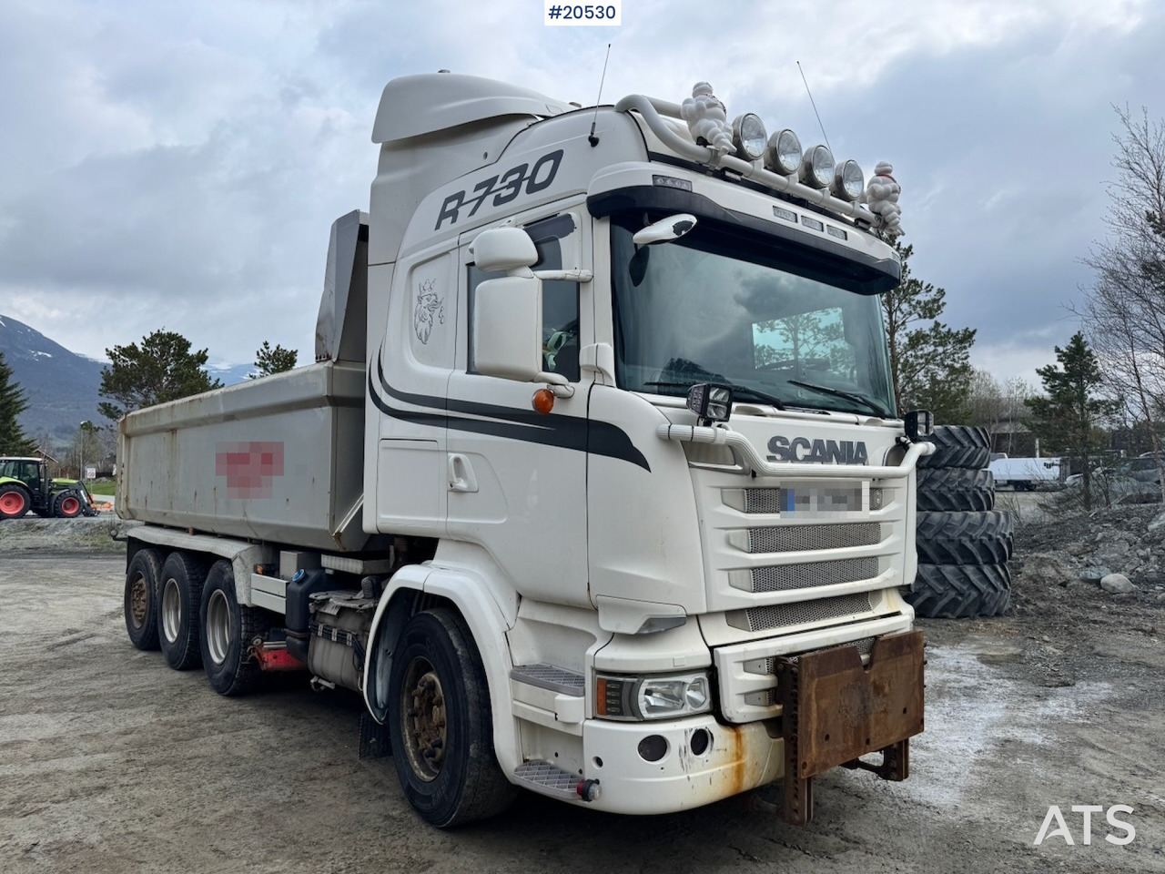 Scania R730 - 덤프트럭 : 사진 1 Scania R730 - 덤프트럭 : 사진 1