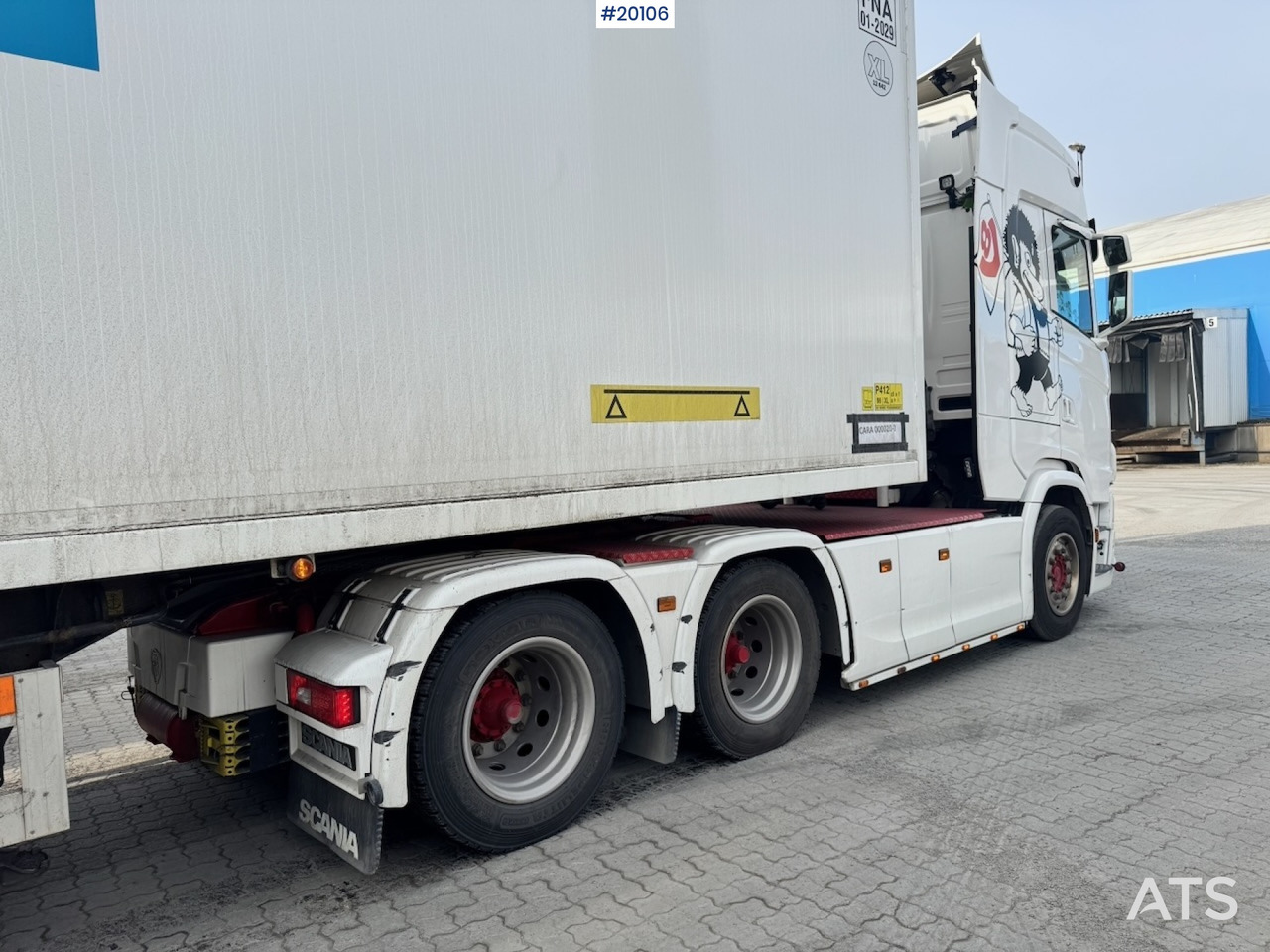 Scania S590 - 트랙터 유닛 : 사진 4 Scania S590 - 트랙터 유닛 : 사진 4