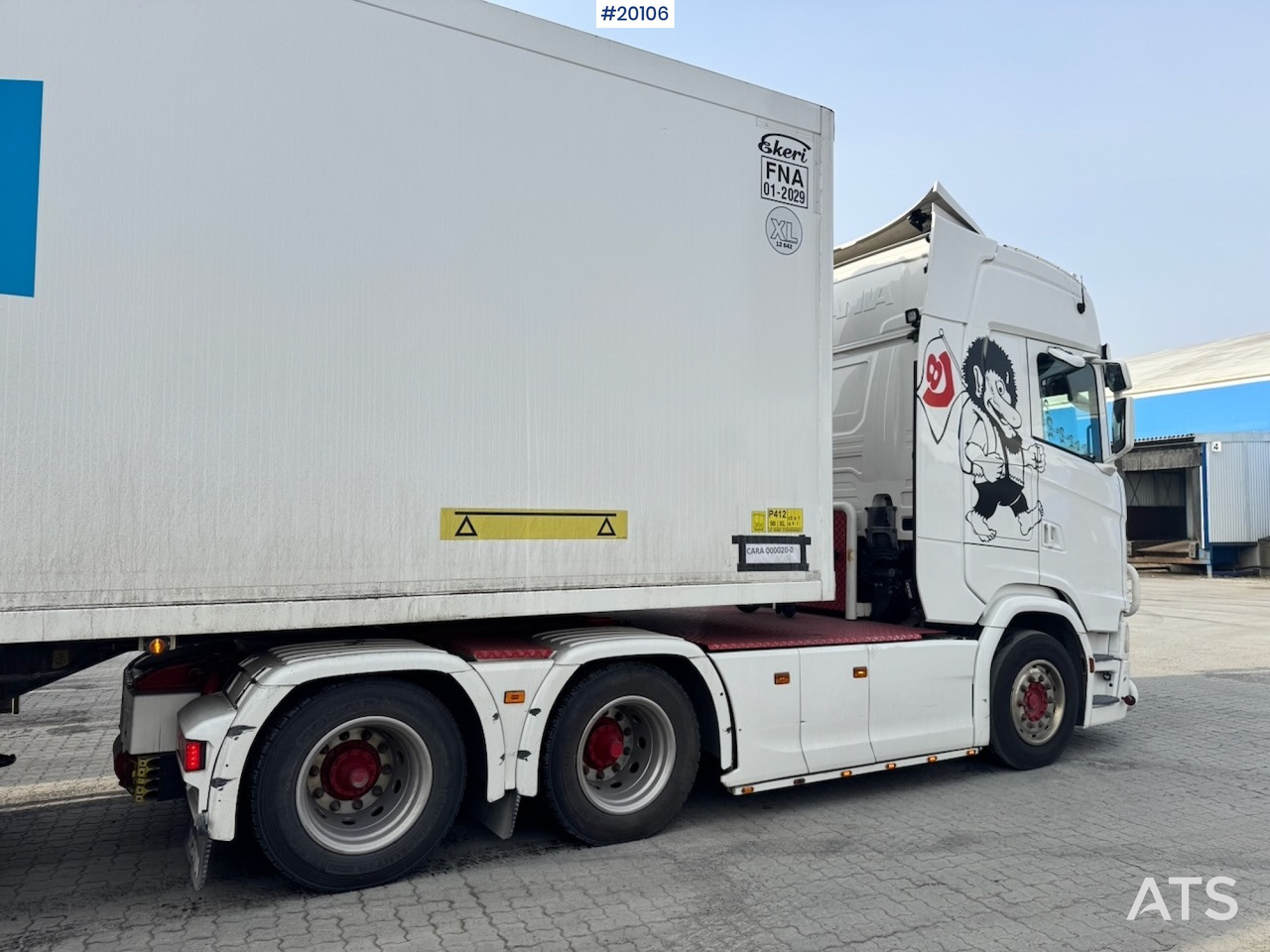 Scania S590 - 트랙터 유닛 : 사진 5 Scania S590 - 트랙터 유닛 : 사진 5