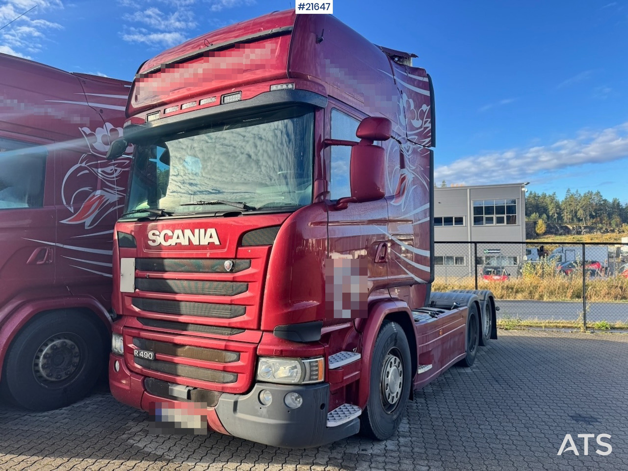 Scania Scania R490 6x2 Trekkvogn. ADR godkjent. - 트랙터 유닛 : 사진 1 Scania Scania R490 6x2 Trekkvogn. ADR godkjent. - 트랙터 유닛 : 사진 1