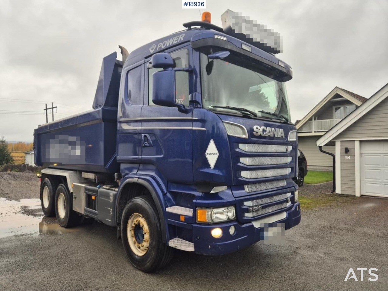 Scania Scania R560 6x4 Tippbil - 덤프트럭 : 사진 4 Scania Scania R560 6x4 Tippbil - 덤프트럭 : 사진 4