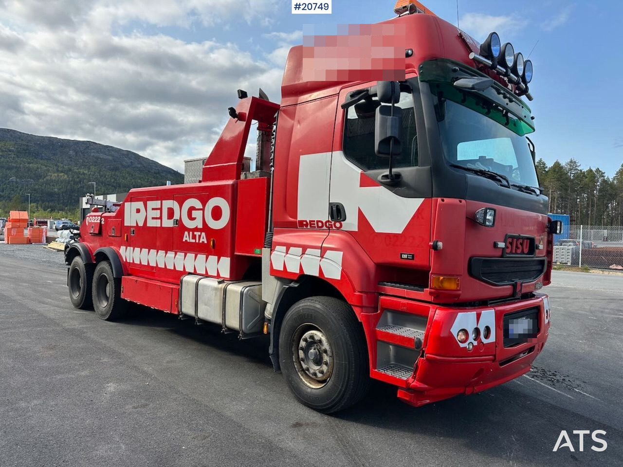 Sisu E18M 6x4 tungberger m/ EKA påbygg og kjettinger. SE VIDEO - 견인 트럭 : 사진 4 Sisu E18M 6x4 tungberger m/ EKA påbygg og kjettinger. SE VIDEO - 견인 트럭 : 사진 4