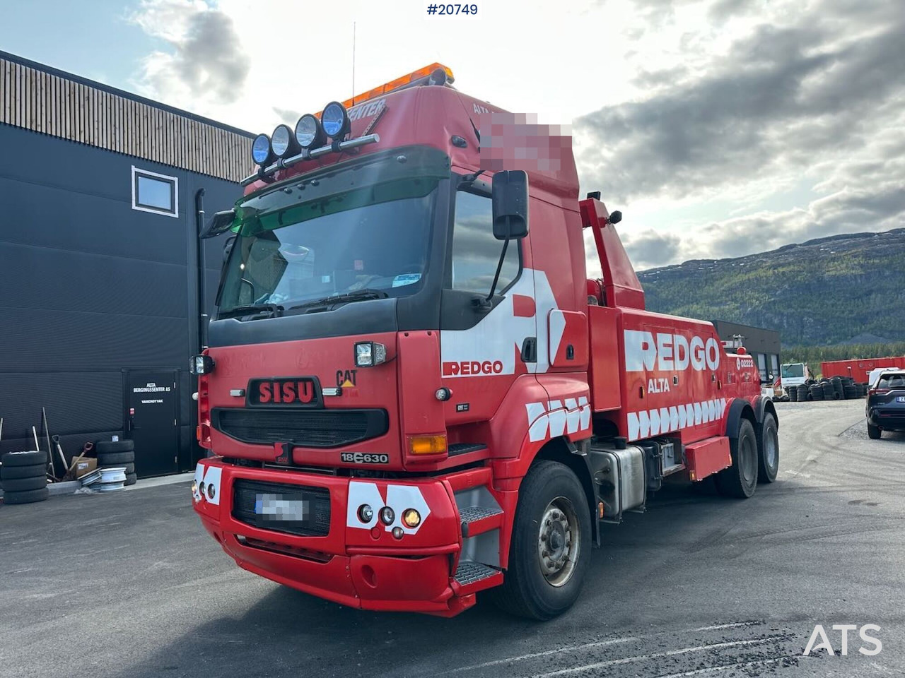 Sisu E18M 6x4 tungberger m/ EKA påbygg og kjettinger. SE VIDEO - 견인 트럭 : 사진 1 Sisu E18M 6x4 tungberger m/ EKA påbygg og kjettinger. SE VIDEO - 견인 트럭 : 사진 1