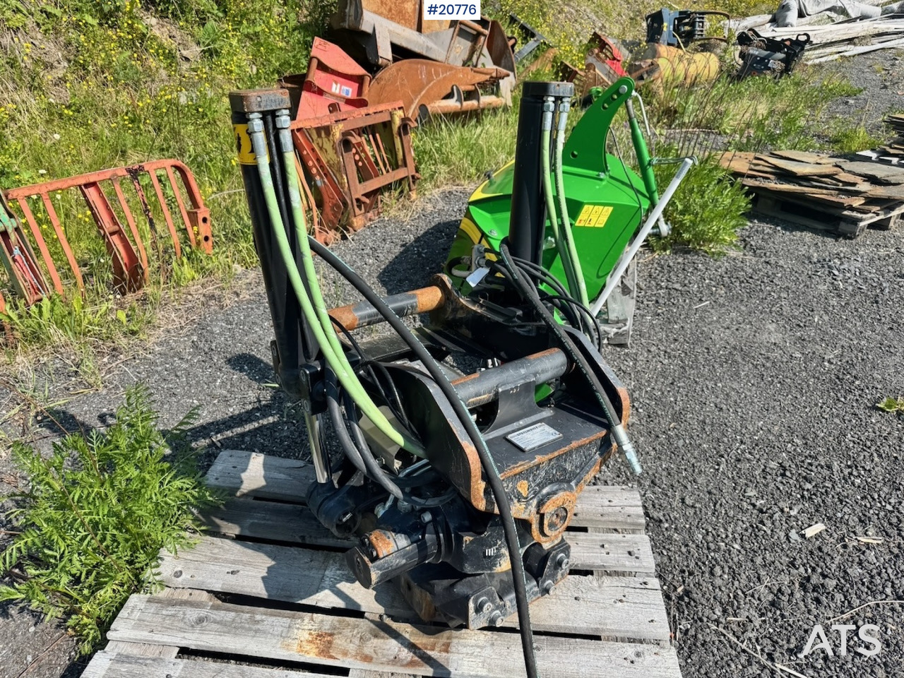 Steelwrist X18 Rototilt - 틸트로테이터 건설기계 용 : 사진 1 Steelwrist X18 Rototilt - 틸트로테이터 건설기계 용 : 사진 1