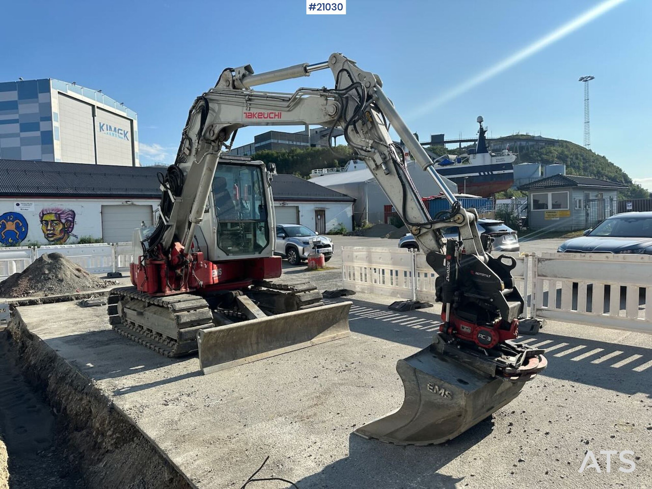 Takeuchi TB280FR - 미니 굴삭기 : 사진 3 Takeuchi TB280FR - 미니 굴삭기 : 사진 3