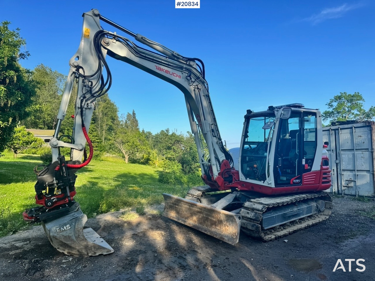 Takeuchi TB290-2 - 미니 굴삭기 : 사진 2 Takeuchi TB290-2 - 미니 굴삭기 : 사진 2