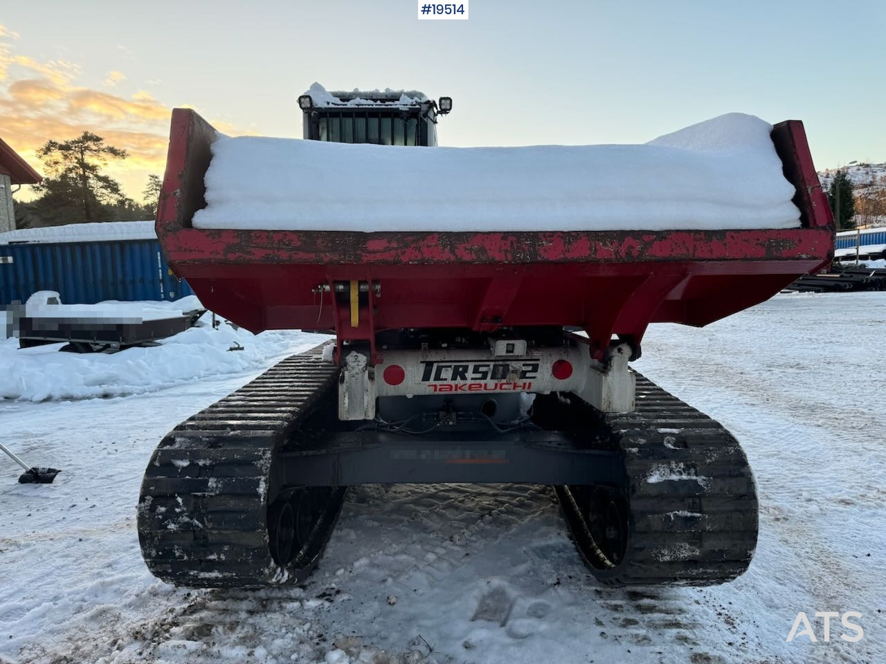 Takeuchi TCR50-2 - 덤프 : 사진 4 Takeuchi TCR50-2 - 덤프 : 사진 4