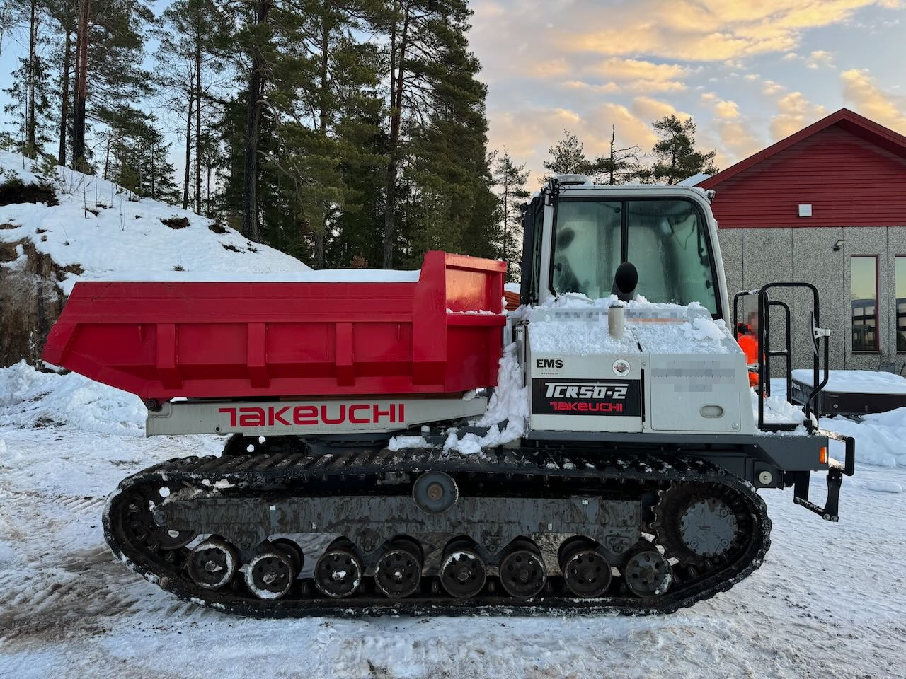 Takeuchi TCR50-2 - 덤프 : 사진 3 Takeuchi TCR50-2 - 덤프 : 사진 3