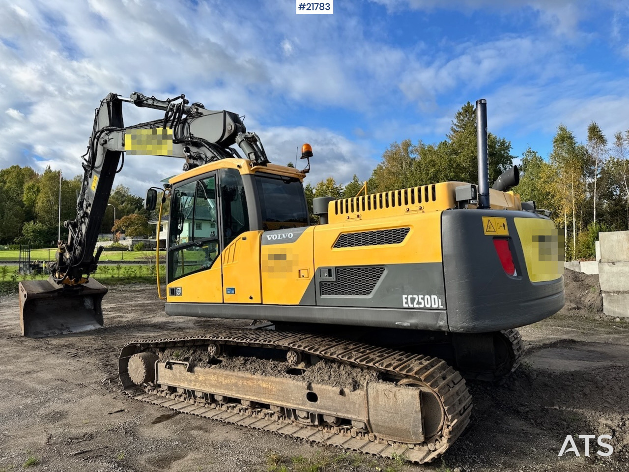 Volvo 2012 Volvo EC250 m/ Rototilt, GPS og 2 skuffer. - 크롤러 굴삭기 : 사진 5 Volvo 2012 Volvo EC250 m/ Rototilt, GPS og 2 skuffer. - 크롤러 굴삭기 : 사진 5