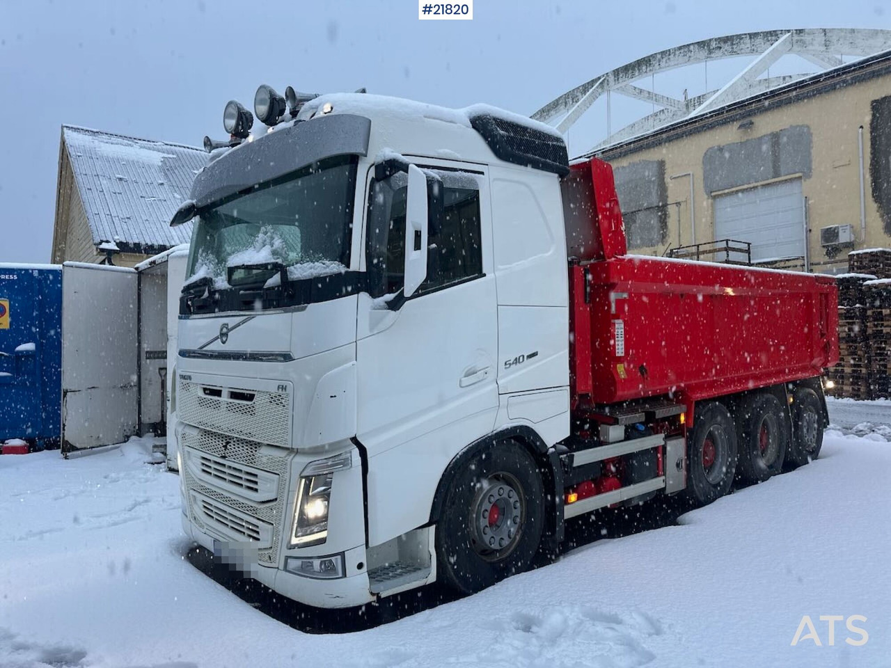 Volvo 2017 Volvo FH540 8x4 tippbil m/ ny dual clutch - 덤프트럭 : 사진 1 Volvo 2017 Volvo FH540 8x4 tippbil m/ ny dual clutch - 덤프트럭 : 사진 1