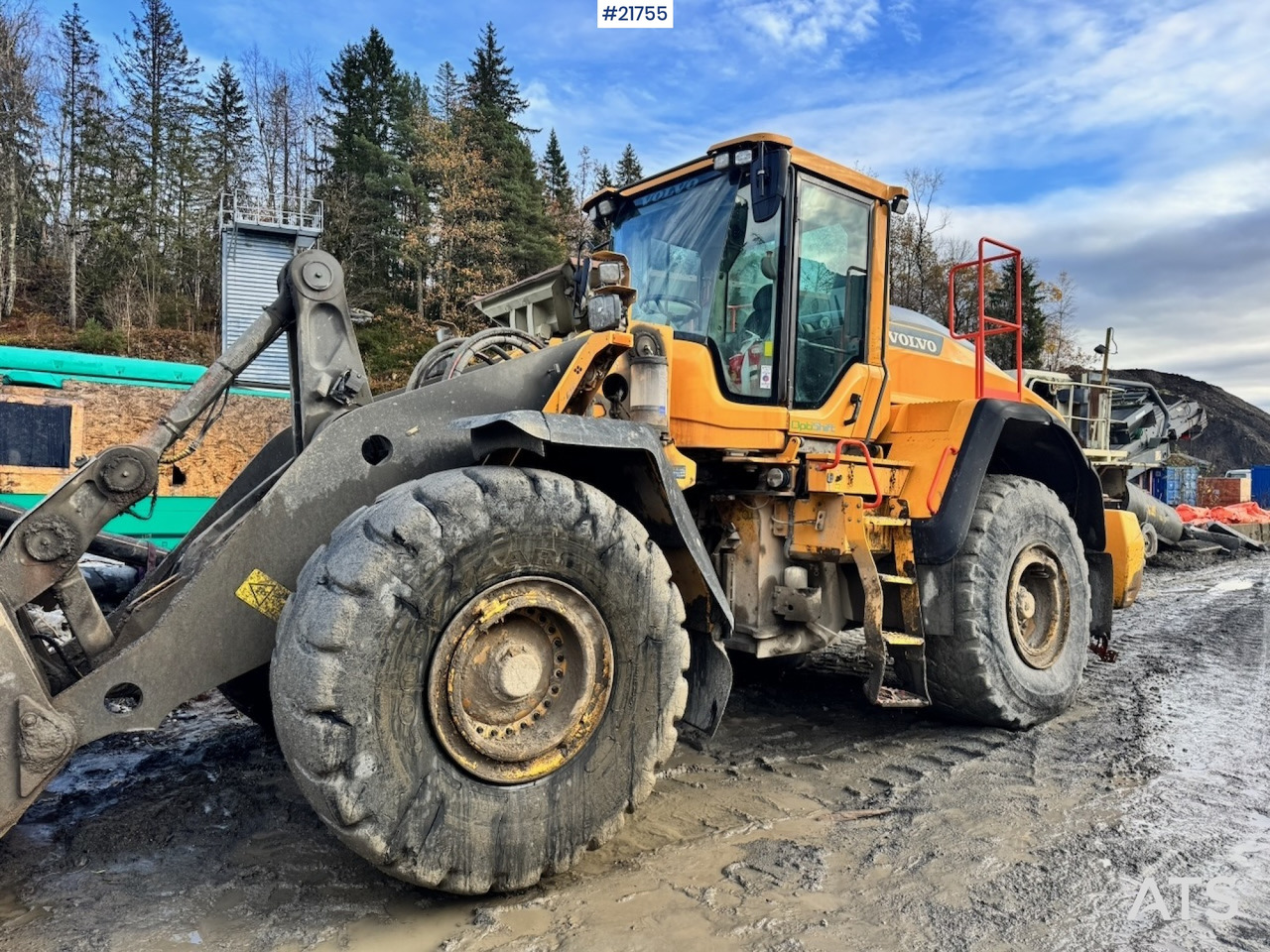 Volvo 2018 Volvo L180H Hjullaster m/ Skuffe. - 휠 로더 : 사진 2 Volvo 2018 Volvo L180H Hjullaster m/ Skuffe. - 휠 로더 : 사진 2