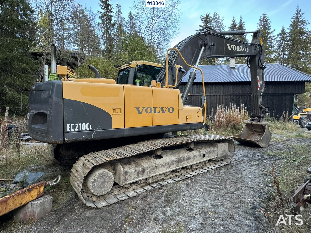 Volvo EC210CL - 크롤러 굴삭기 : 사진 2 Volvo EC210CL - 크롤러 굴삭기 : 사진 2