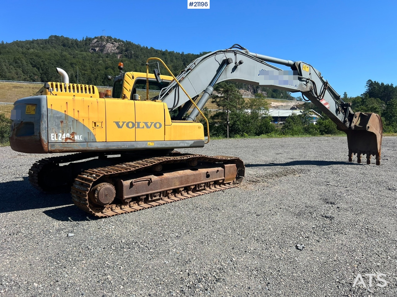 Volvo EC240 - 크롤러 굴삭기 : 사진 4 Volvo EC240 - 크롤러 굴삭기 : 사진 4