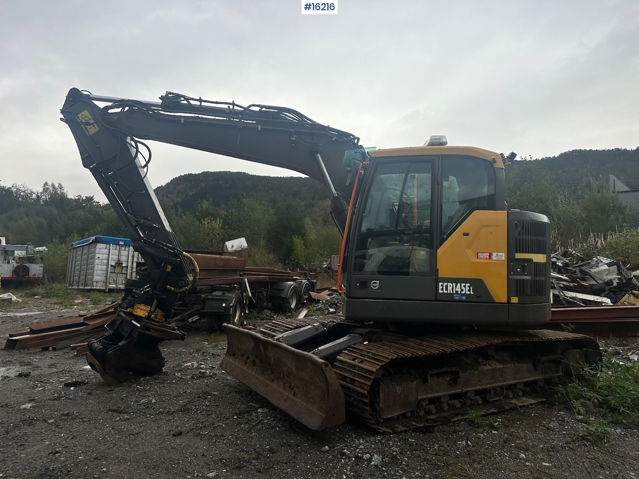 Volvo ECR145 - 굴착기 : 사진 2 Volvo ECR145 - 굴착기 : 사진 2