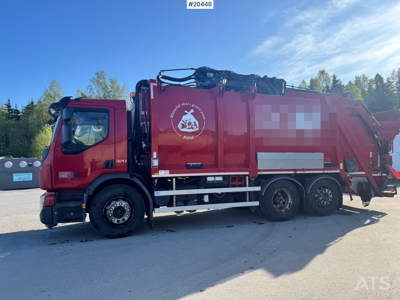 쓰레기차 Volvo FE320 : 사진 9
