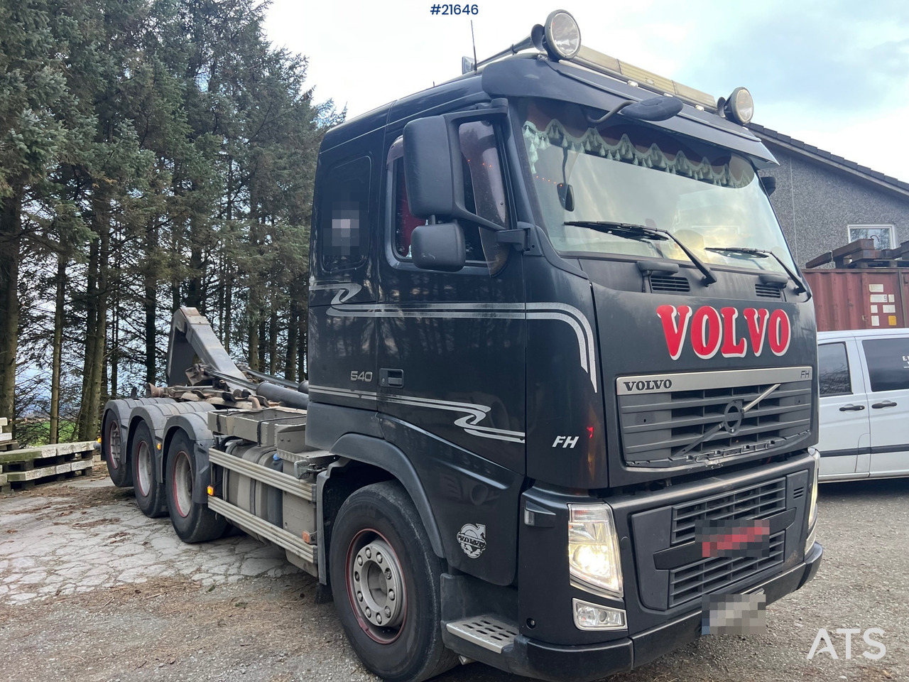 Volvo FH13 8x4 tridem krokbil m/ 20t Hiab krok og opplegg for kran - 크레인 트럭 : 사진 3 Volvo FH13 8x4 tridem krokbil m/ 20t Hiab krok og opplegg for kran - 크레인 트럭 : 사진 3