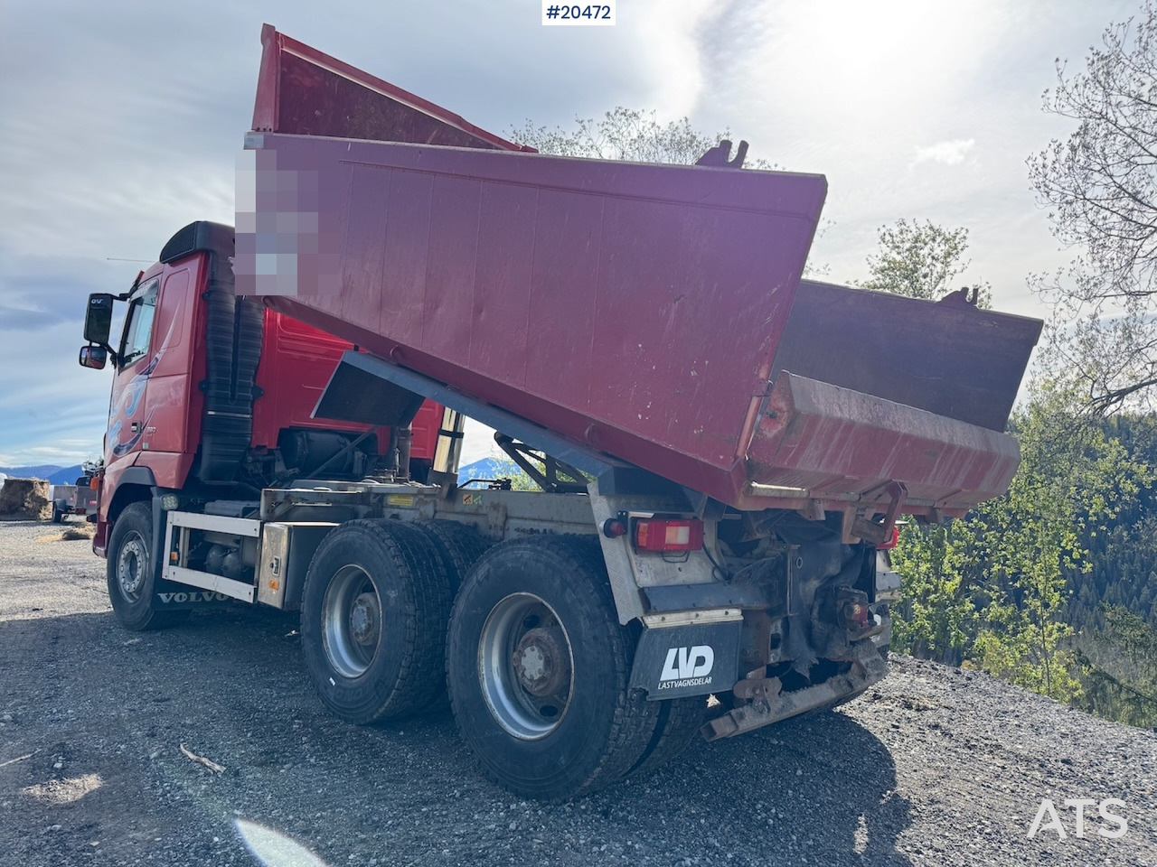 Volvo FH16 6x4 - 덤프트럭 : 사진 5 Volvo FH16 6x4 - 덤프트럭 : 사진 5
