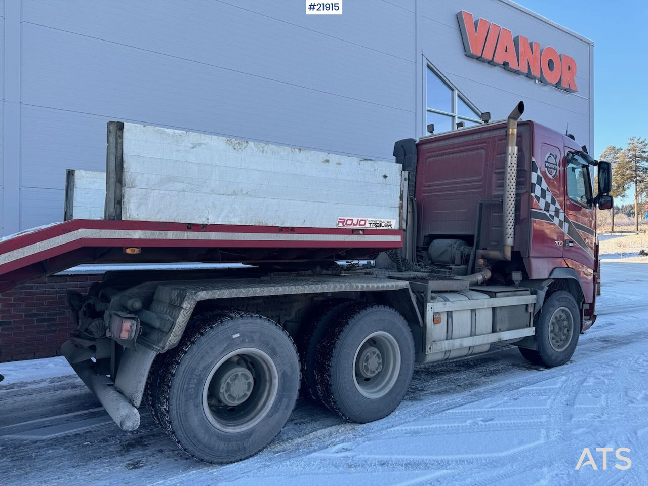 Volvo FH16 700 Kombibil - 트랙터 유닛 : 사진 4 Volvo FH16 700 Kombibil - 트랙터 유닛 : 사진 4