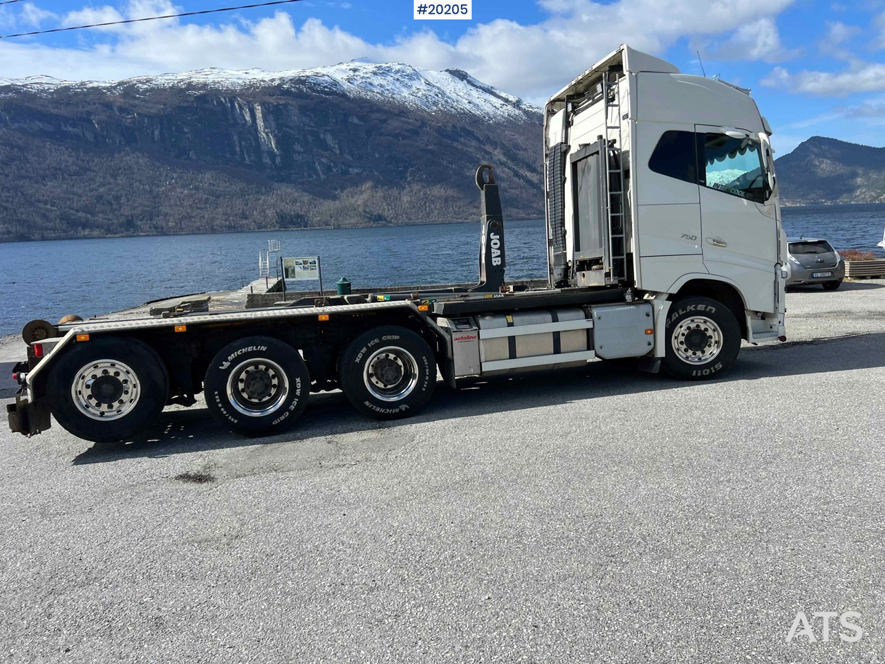 후크 리프트 트럭 Volvo FH16 750 : 사진 11
