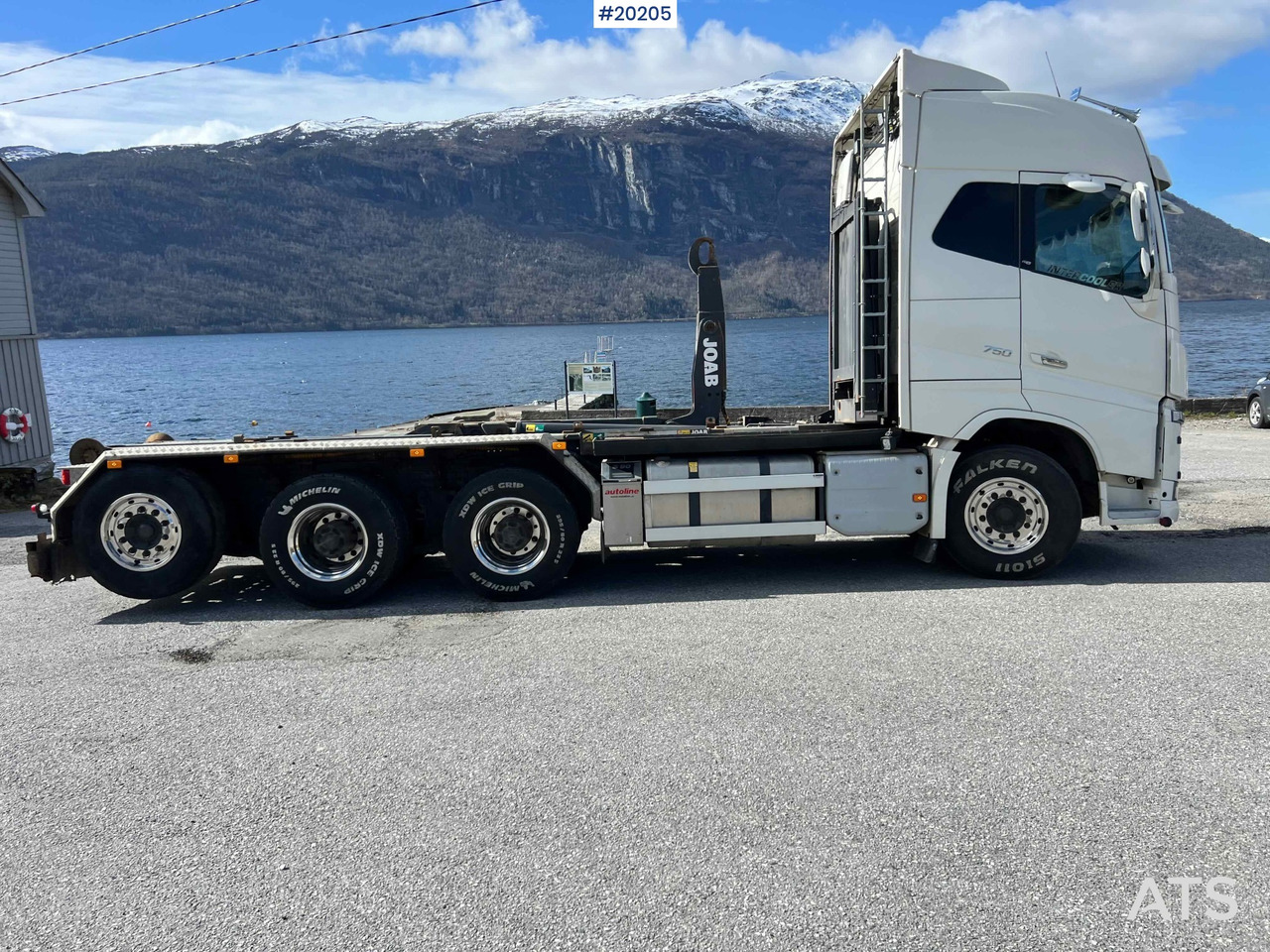 후크 리프트 트럭 Volvo FH16 750 : 사진 10