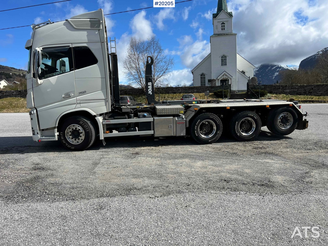 후크 리프트 트럭 Volvo FH16 750 : 사진 29