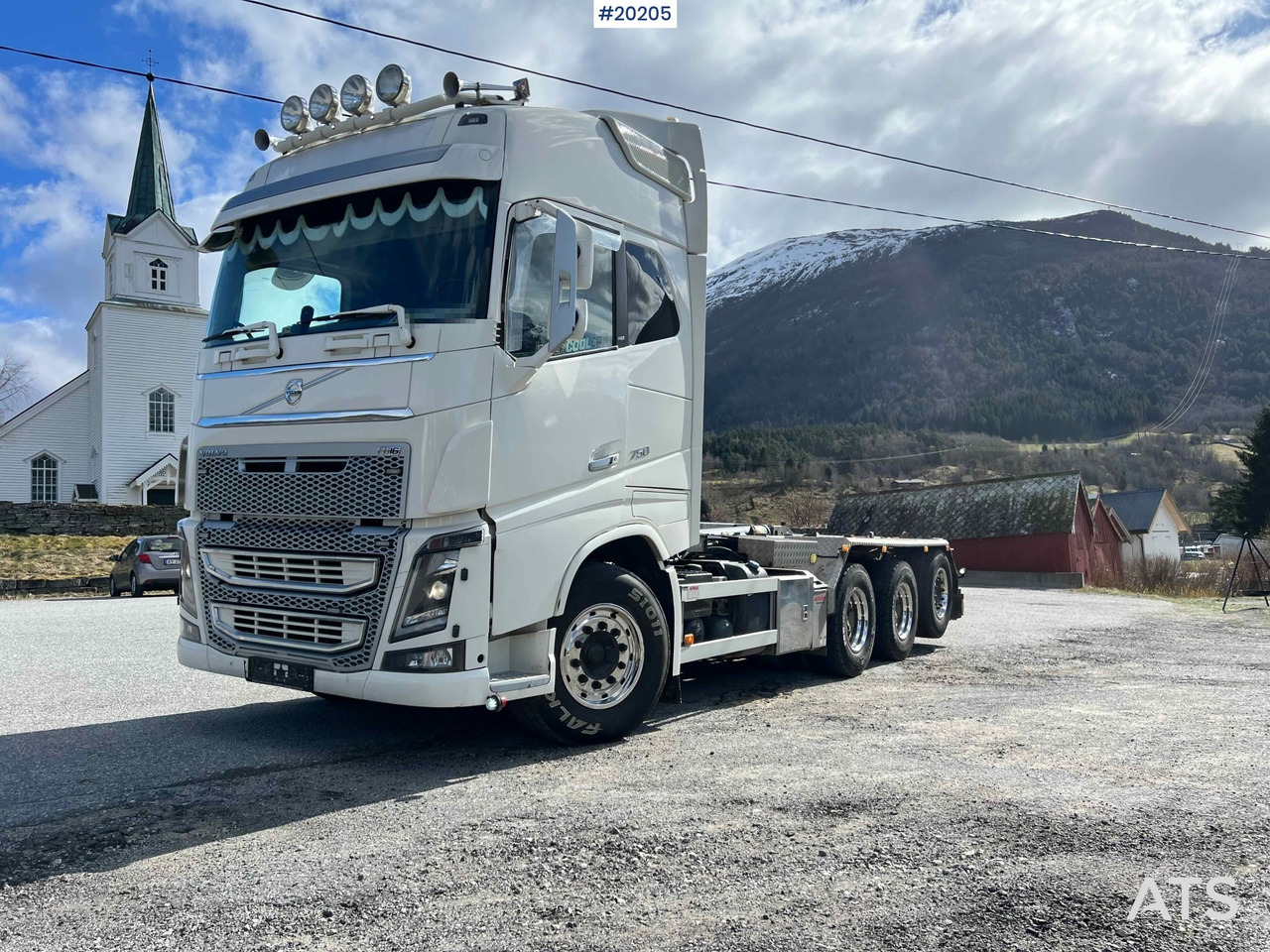 후크 리프트 트럭 Volvo FH16 750 : 사진 35