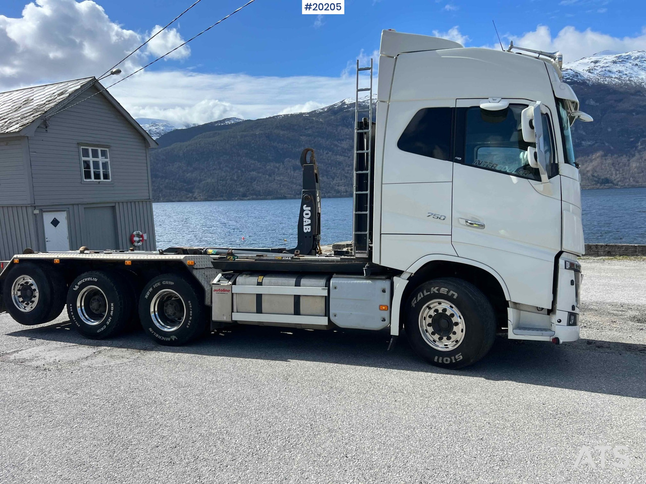 후크 리프트 트럭 Volvo FH16 750 : 사진 7