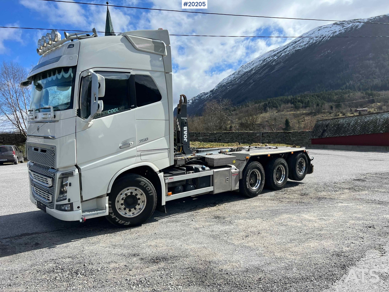 후크 리프트 트럭 Volvo FH16 750 : 사진 33