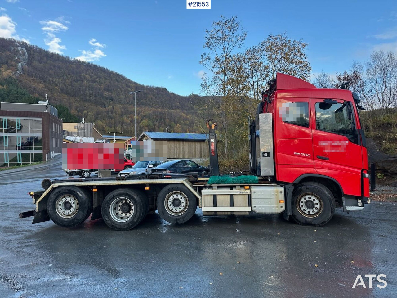 Volvo FH500 krokbil 8x2 m/ 21 t krok. - 후크 리프트 트럭 : 사진 4 Volvo FH500 krokbil 8x2 m/ 21 t krok. - 후크 리프트 트럭 : 사진 4